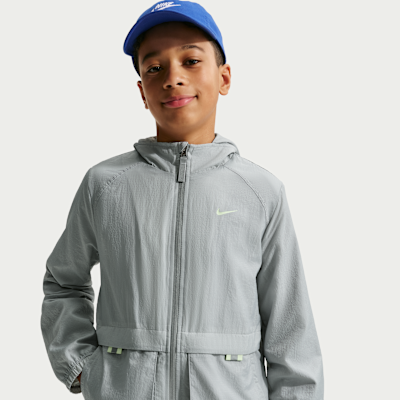 Nike Sportswear City Utility Older Kids' Full-Zip Woven Jacket